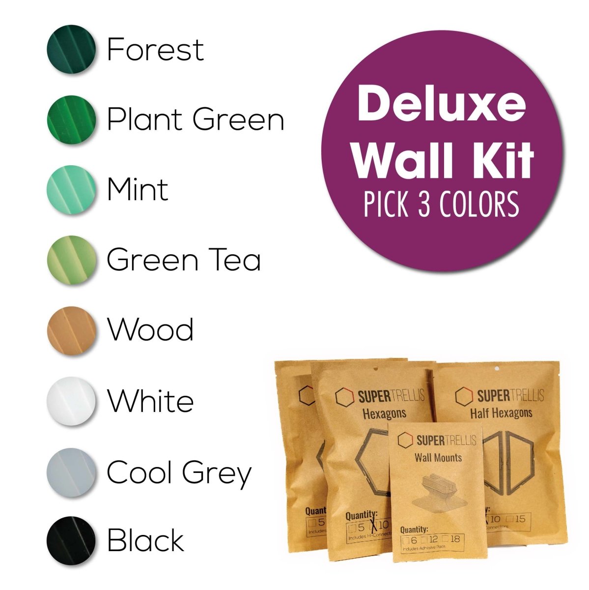 Deluxe Wall Kit - Super Trellis