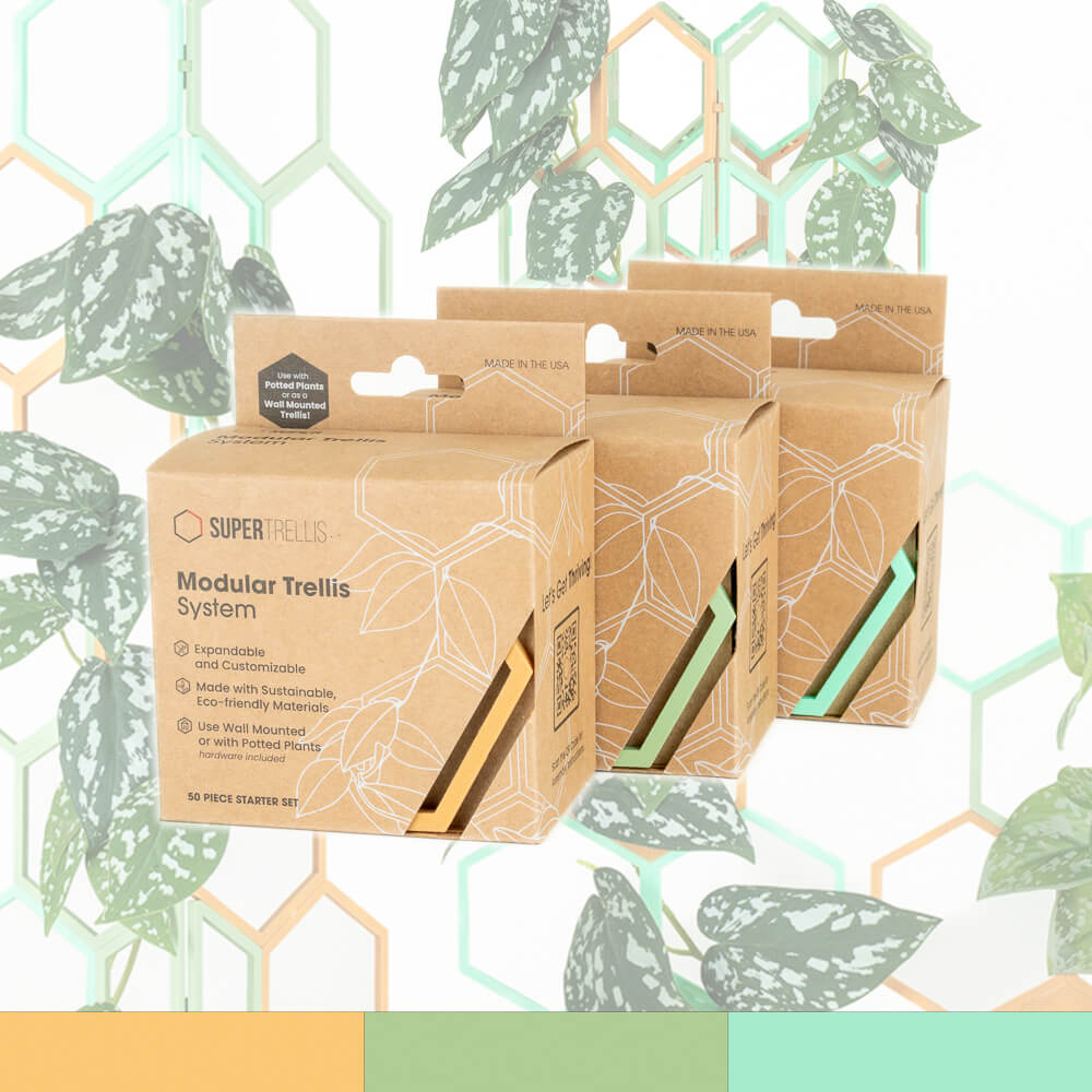 Wood - Green Tea - Mint (3-Pack) - Super Trellis